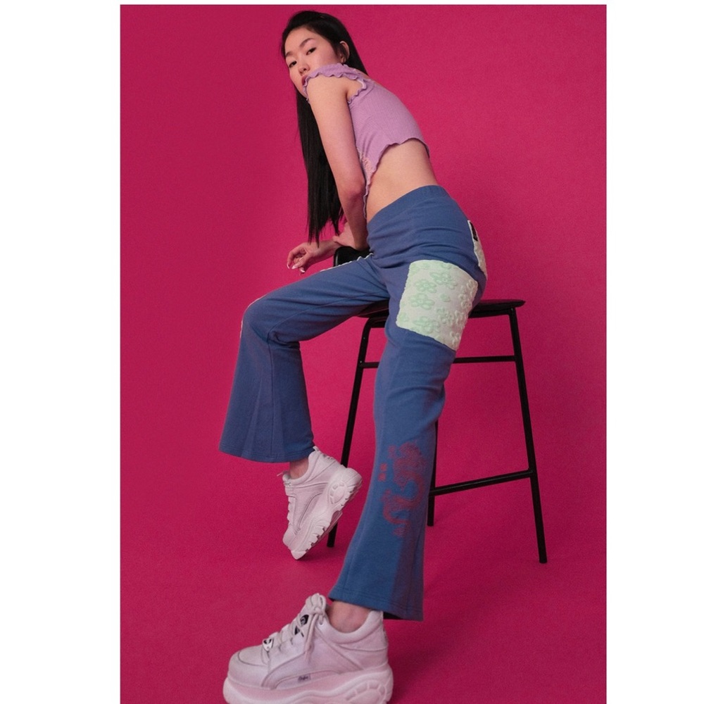 NWT GangYoung flare pants